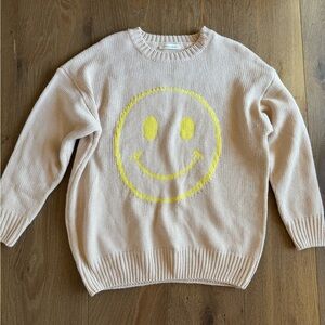 Urban Daizy Smiley Face Sweater